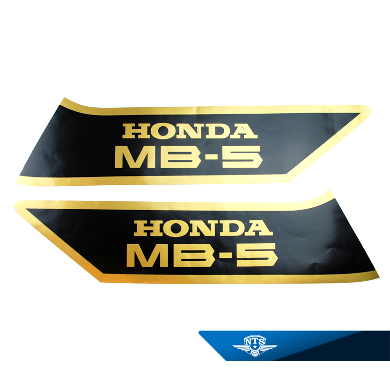 Tank sticker set Honda MB (8 pieces red)