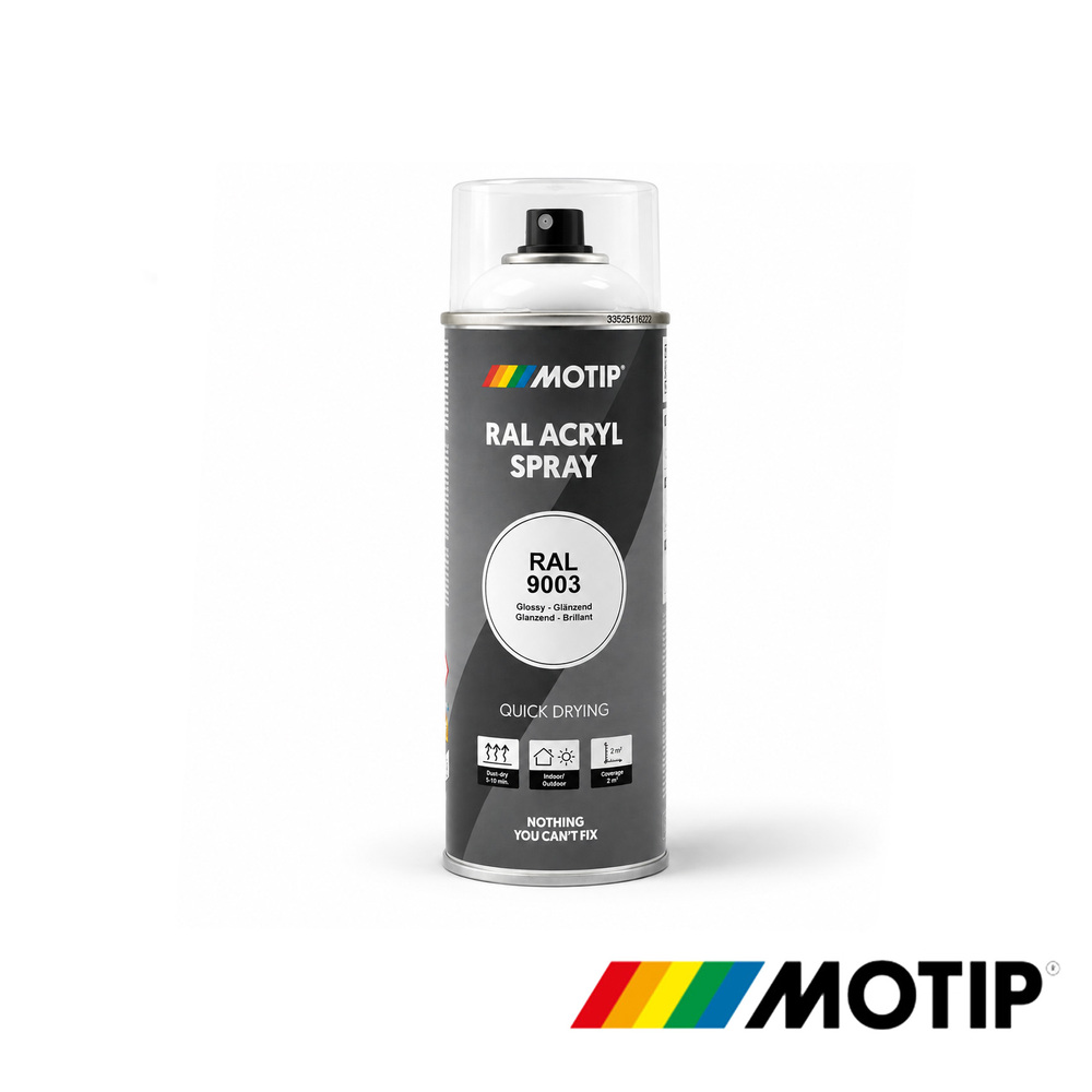 Paint, Ross/Shasta white 400ml. for Honda MT50